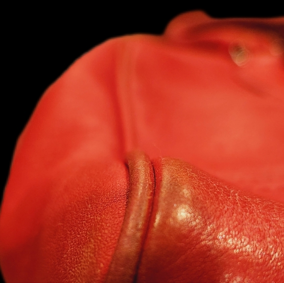 Coach Peach Purse EUC - Picture 6 of 11